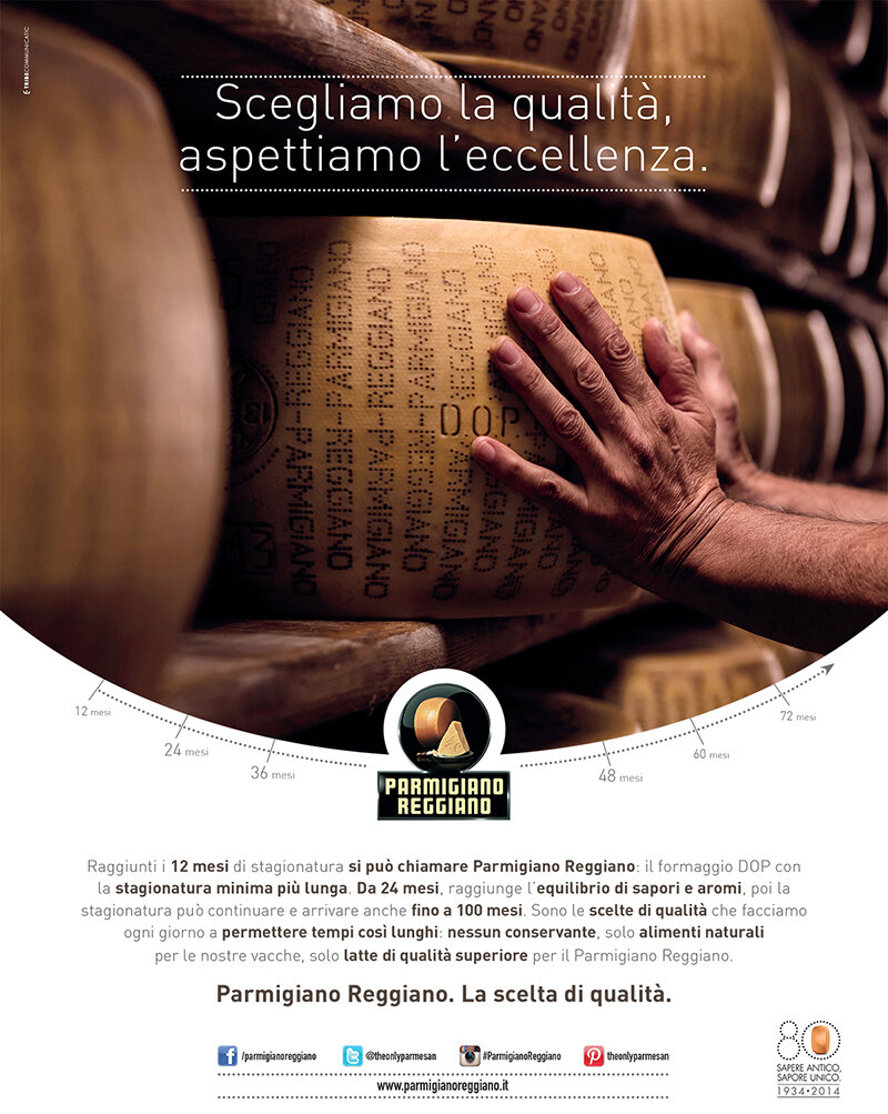 Parmigiano Reggiano Print Campaign